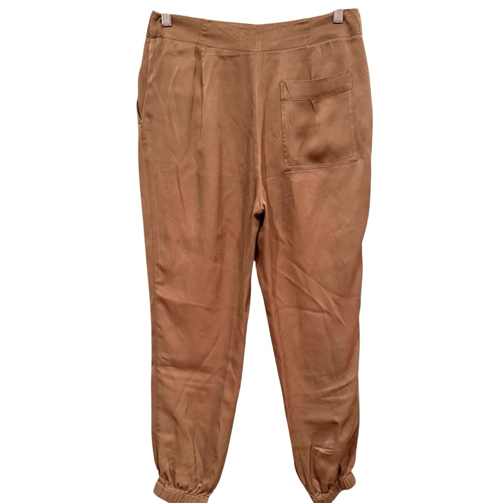 3.1 Phillip Lim Viscose Crop Joggers in Taupe Size 6 - Picture 3 of 8